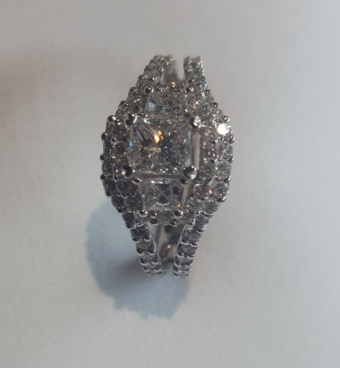 Women's Princess Cut Diamond Engagement or Wedding Ring #19