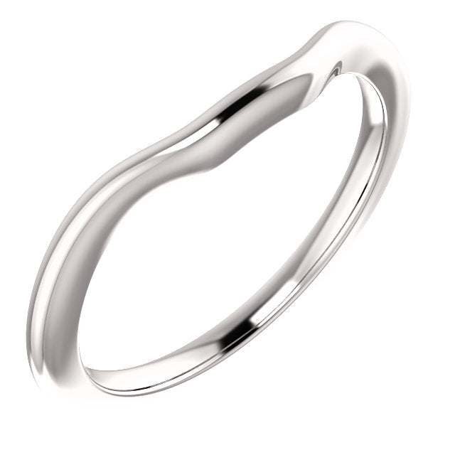 14K White 7x5 mm Emerald .05 CTW Diamond Semi-Set Engagement Ring